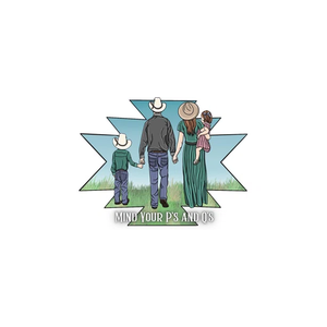 mindyourpsandqstees brand logo for mindyourpsandqstees.com
