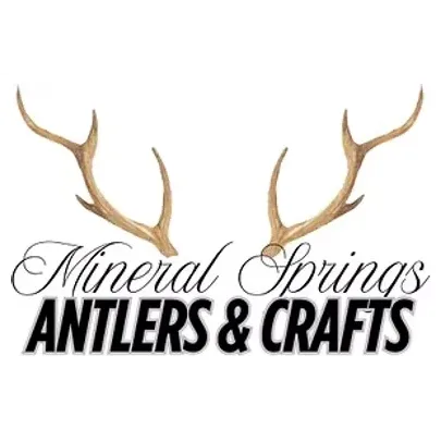 mineralspringsantlersandcrafts brand logo for mineralspringsantlersandcrafts.com