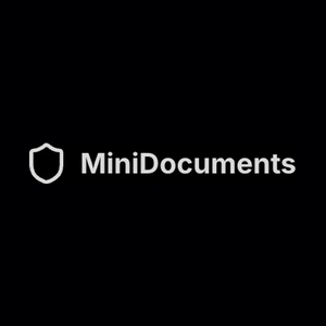 minidocuments brand logo for minidocuments.com