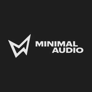 minimal brand logo for minimal.audio