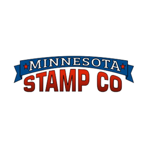minnstamp brand logo for minnstamp.com