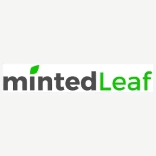 mintedleafhemp brand logo for mintedleafhemp.com