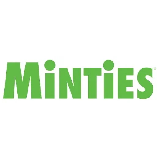 minties brand logo for minties.com