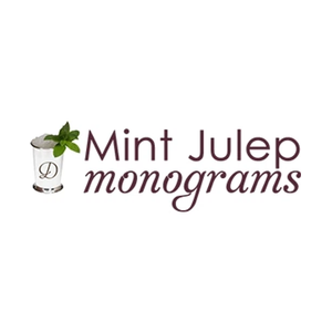 mintjulepmonograms brand logo for mintjulepmonograms.com