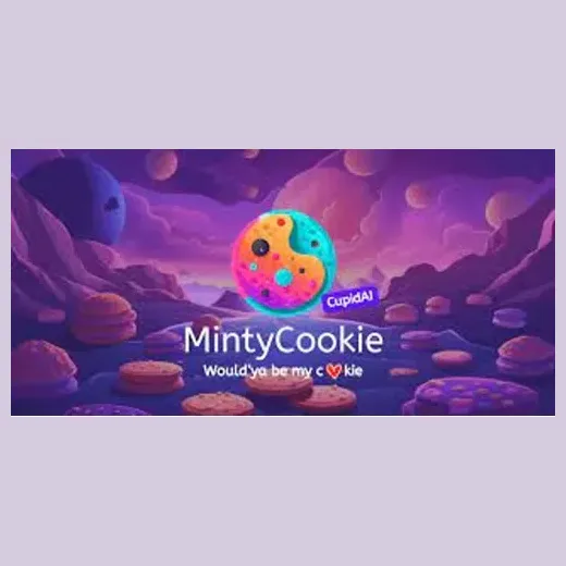 mintycookie brand logo for mintycookie.com