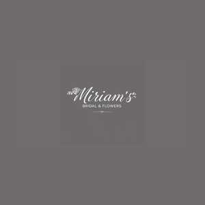 miriamsbridalandflowers brand logo for miriamsbridalandflowers.com