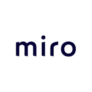Miro brand logo for miro.com