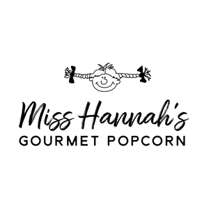 misshannahspopcorn brand logo for misshannahspopcorn.com