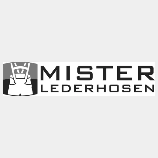 misterlederhosen brand logo for misterlederhosen.com