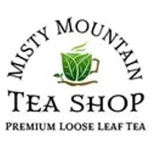 mistymountainteashop brand logo for mistymountainteashop.com