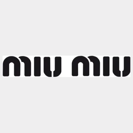 miumiu brand logo for miumiu.com
