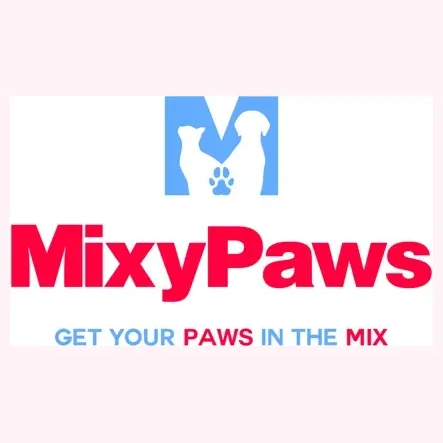 mixypaws brand logo for mixypaws.com