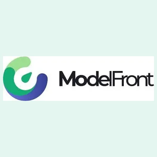 modelfront brand logo for modelfront.com