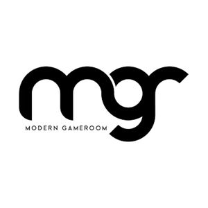 moderngameroom brand logo for moderngameroom.com