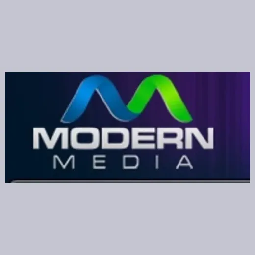 modernmediaav brand logo for modernmediaav.com