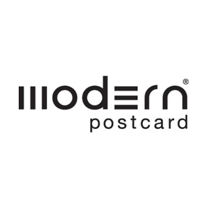 modernpostcard brand logo for modernpostcard.com