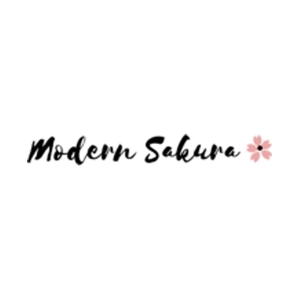 modernsakura brand logo for modernsakura.com