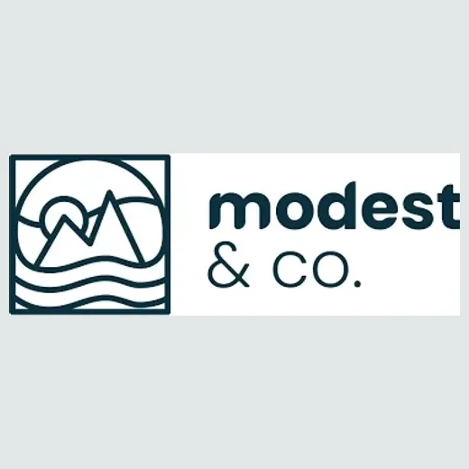 modestandco brand logo for modestandco.com