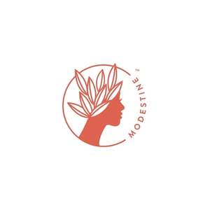 modestinetea brand logo for modestinetea.com