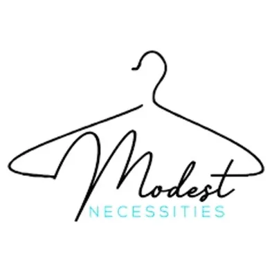 modestnecessities brand logo for modestnecessities.com