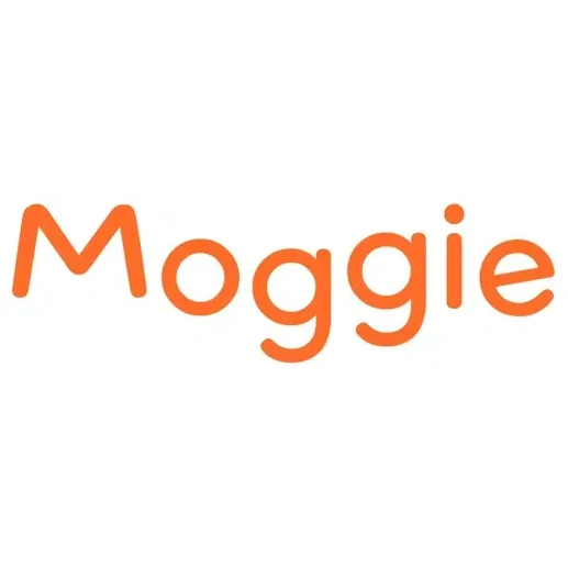 moggie brand logo for moggie.me