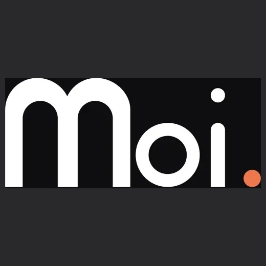 moi brand logo for moi.studio