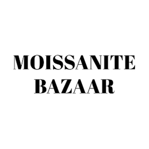 moissanitebazaar brand logo for moissanitebazaar.com