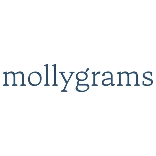 mollygrams brand logo for mollygrams.com