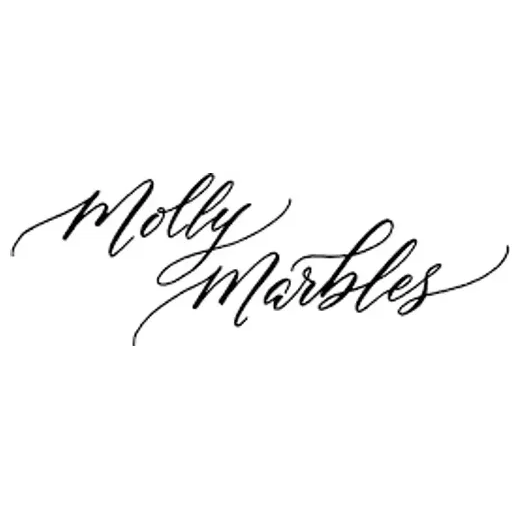mollymarbles brand logo for mollymarbles.com