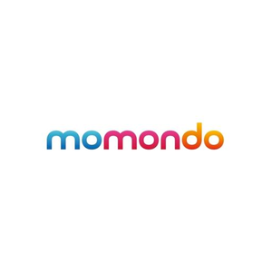 Momondo brand logo for momondo.com