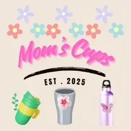 Myshopify brand logo for momscups.myshopify.com