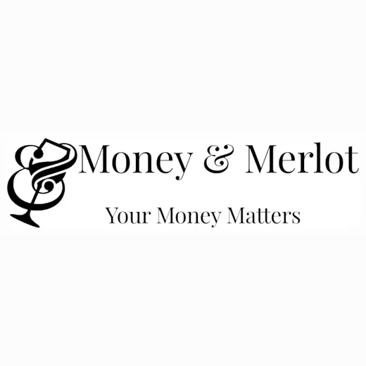 moneyandmerlot brand logo for moneyandmerlot.com