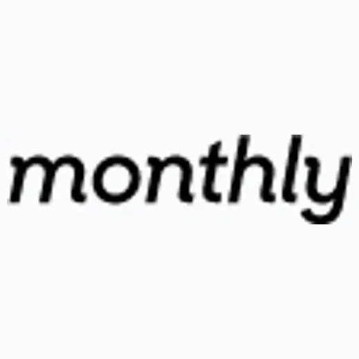 monthly brand logo for monthly.com