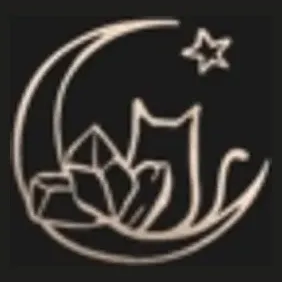 mooncatcrystals brand logo for mooncatcrystals.com