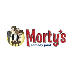 mortyscomedy brand logo for mortyscomedy.com