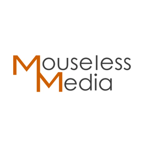 mouselessmedia brand logo for mouselessmedia.com