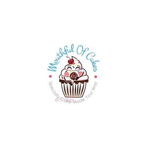 mouthfulofcakes brand logo for mouthfulofcakes.com