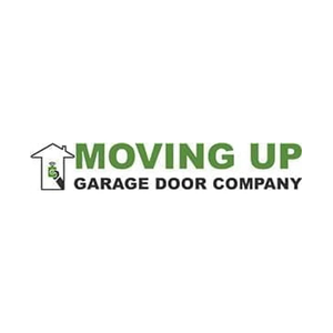 movingupgaragedoors brand logo for movingupgaragedoors.com
