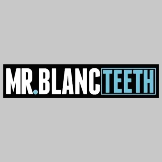 mrblancteeth brand logo for mrblancteeth.com