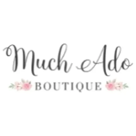 muchadoboutique brand logo for muchadoboutique.com