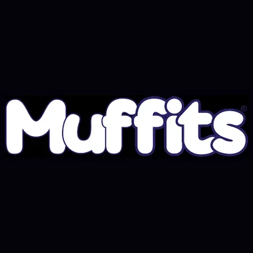 muffits brand logo for muffits.com