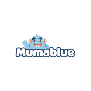 MUMABLUE brand logo for mumablue.com