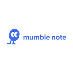 mumblenote brand logo for mumblenote.com