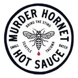 murderhornetsauce brand logo for murderhornetsauce.com
