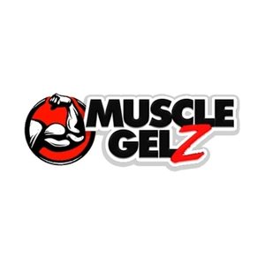 musclegelz brand logo for musclegelz.com