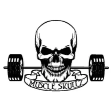 muscleskullz brand logo for muscleskullz.com