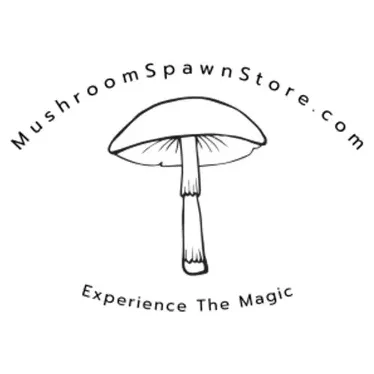 mushroomspawnstore brand logo for mushroomspawnstore.com