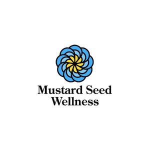 mustardseedwellness brand logo for mustardseedwellness.com
