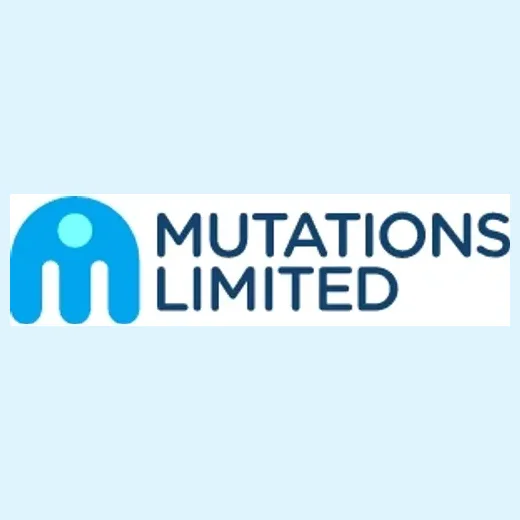 mutations brand logo for mutations.ltd