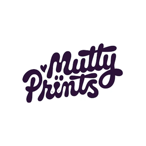muttyprints brand logo for muttyprints.com
